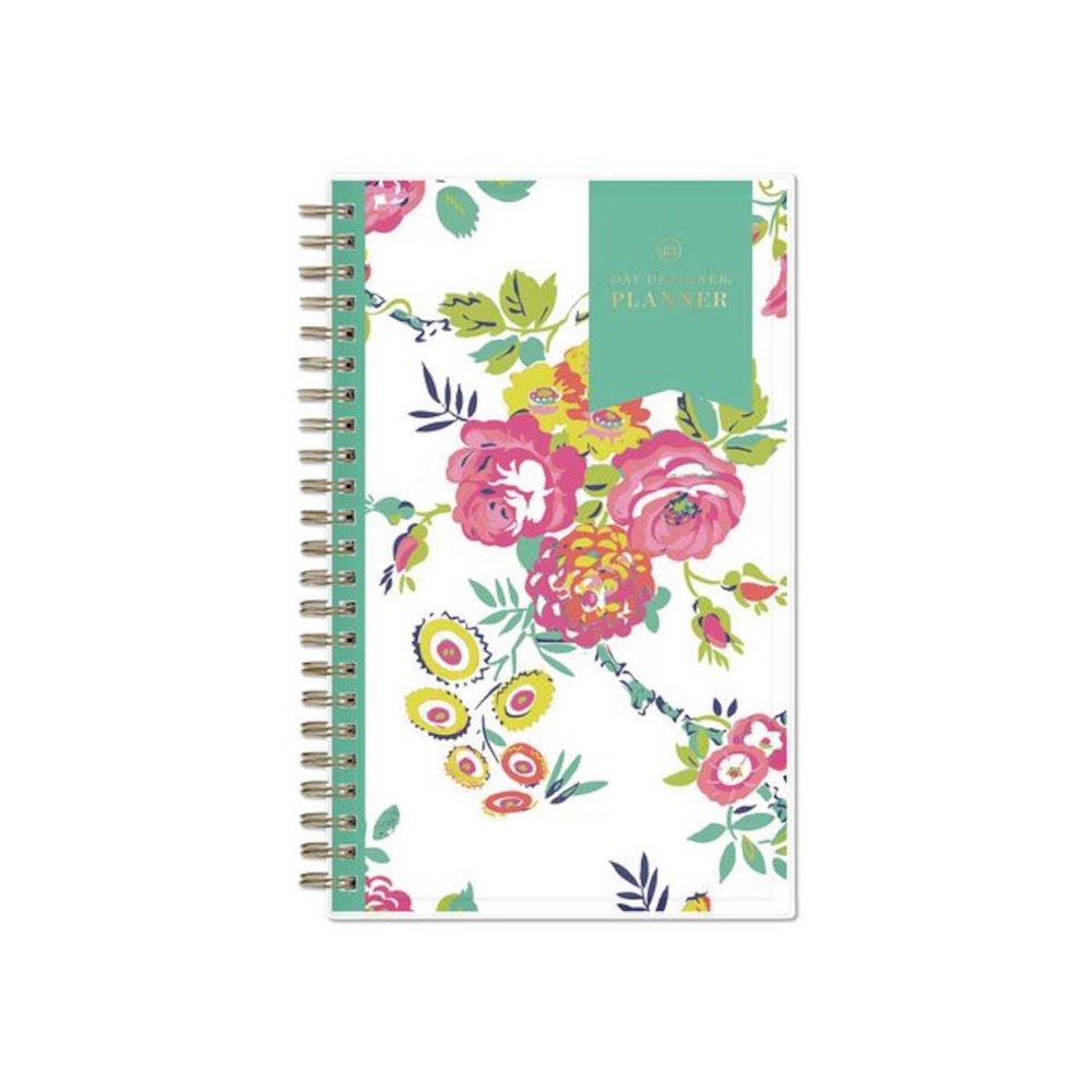 Day Designer Peyton Create-Your-Own Cover Weekly/Monthly Planner, Floral Artwork, 8 x 5, White, 12-Month (Jan-Dec): 2026. Picture 2