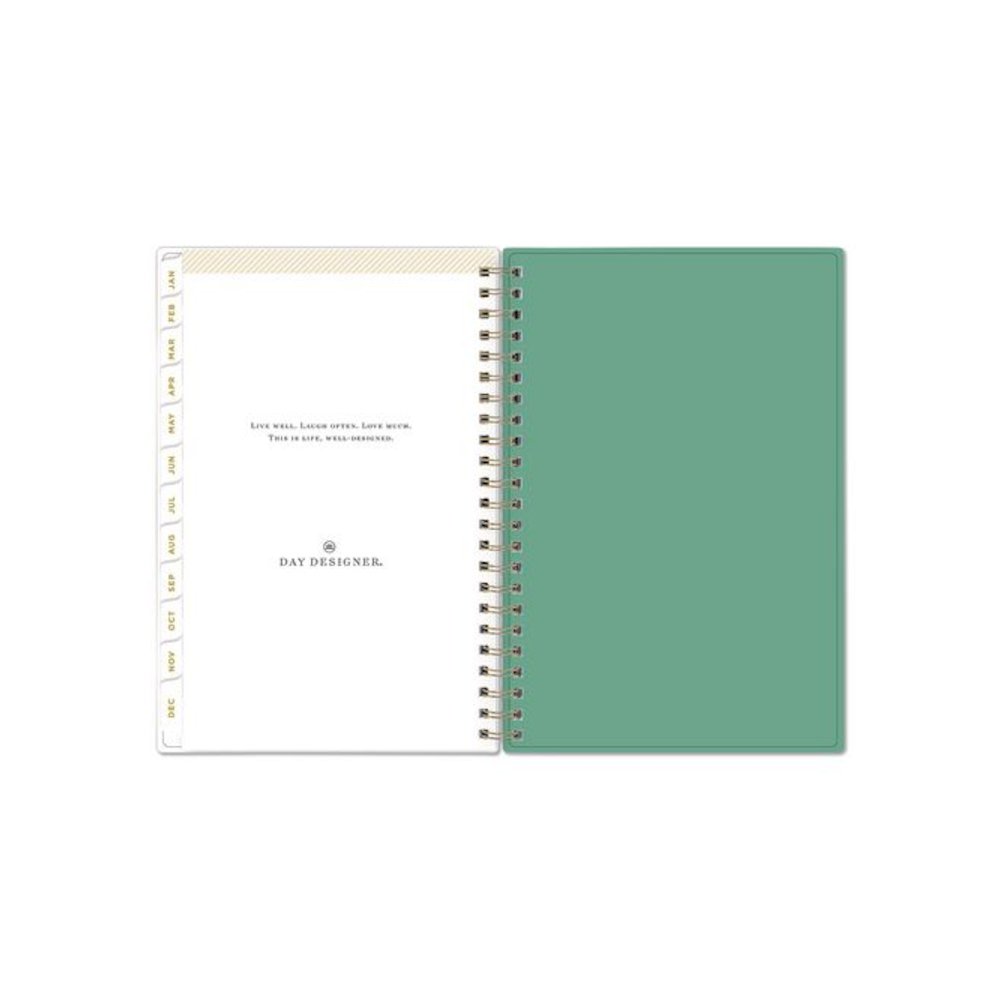 Day Designer Peyton Create-Your-Own Cover Weekly/Monthly Planner, Floral Artwork, 8 x 5, White, 12-Month (Jan-Dec): 2026. Picture 10