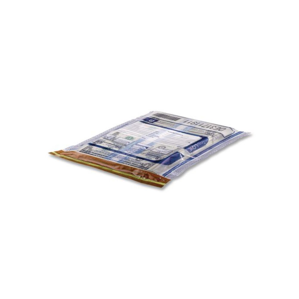 Deposit Bag, Plastic, 20" x 20", Clear, 250/Carton. Picture 2