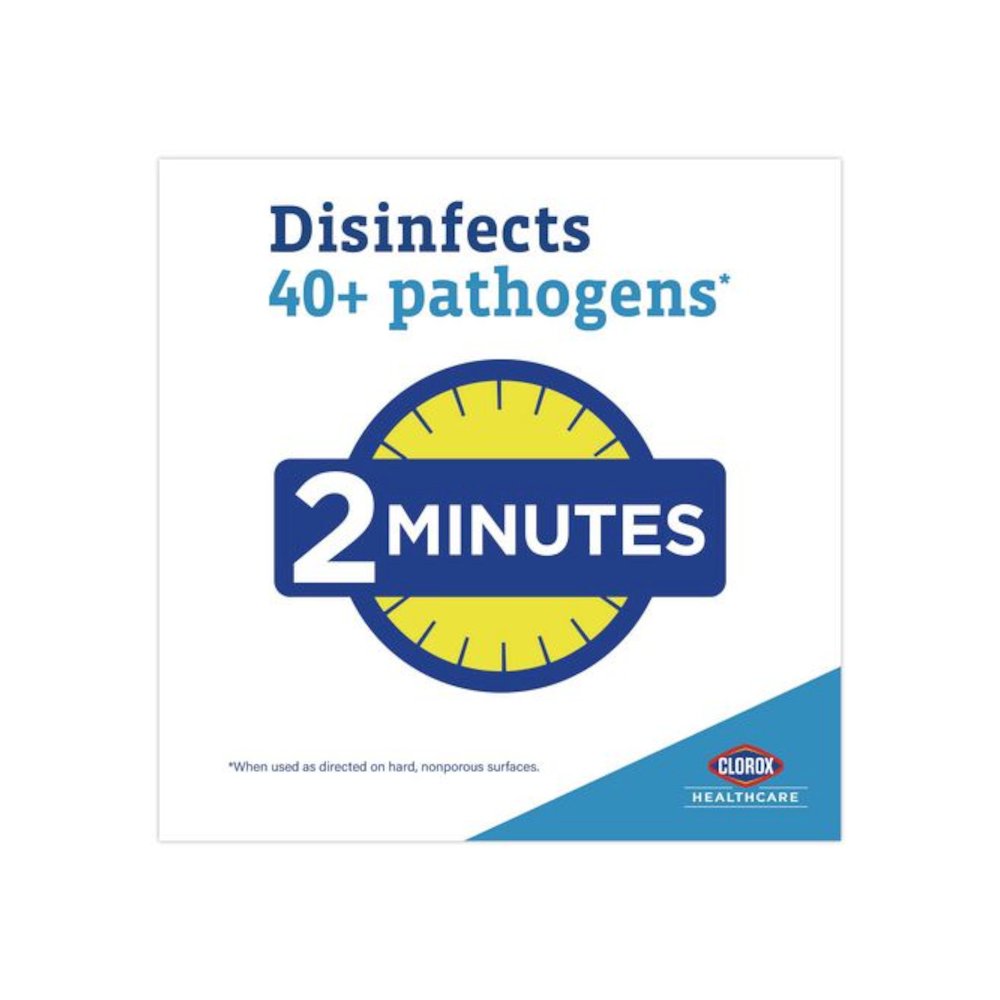 VersaSure Cleaner Disinfectant Wipes, 1-Ply, 12 x 12, Fragranced, White, 110/Bucket, 2 Buckets/Carton. Picture 7