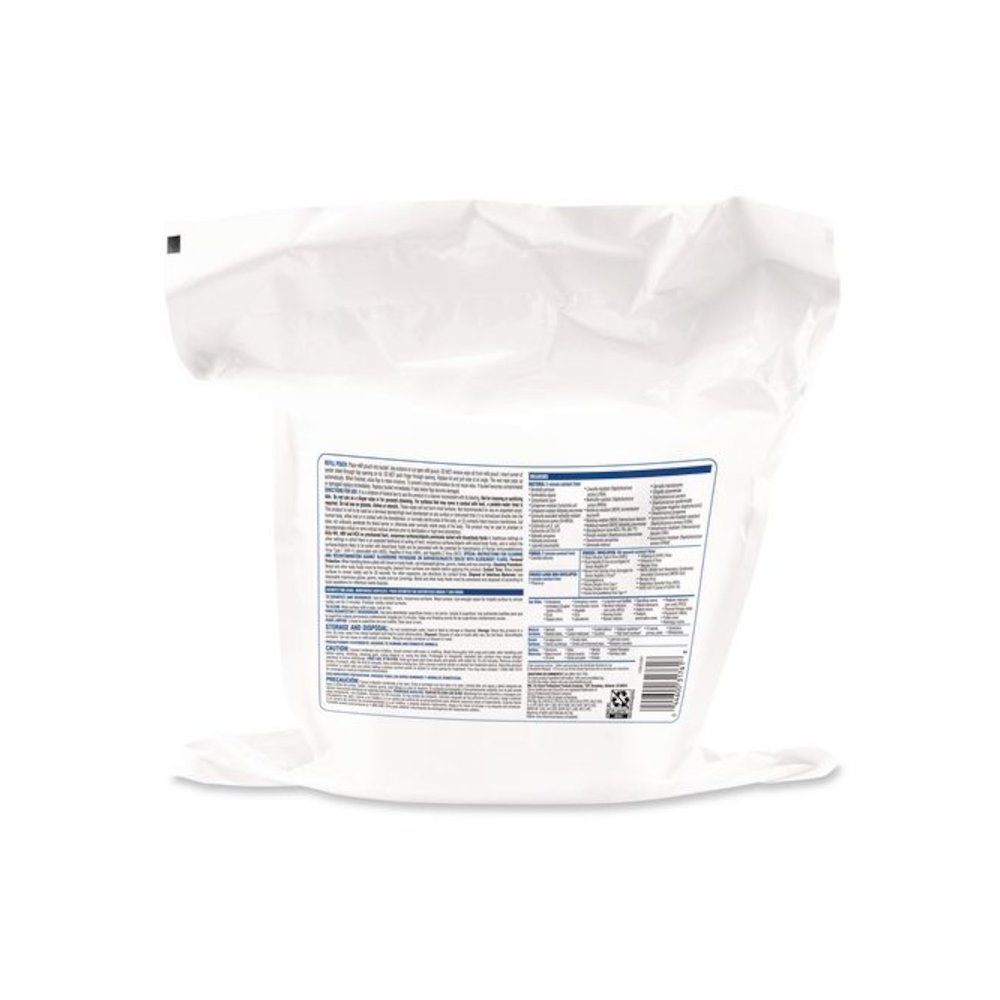 VersaSure Cleaner Disinfectant Wipes, Refill, 1-Ply, 12 x 10, Fragranced, White, 110/Pouch, 2 Pouches/Carton. Picture 4