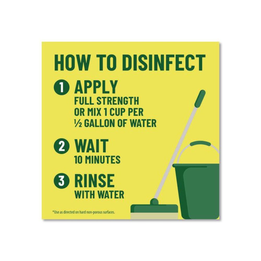 Multi-Surface Cleaner Disinfectant Concentrated, Pine Scent, 80 oz Bottle, 6/Carton. Picture 8
