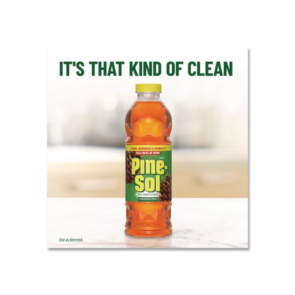 Multi-Surface Cleaner Disinfectant Concentrated, Pine Scent, 80 oz Bottle, 6/Carton. Picture 11
