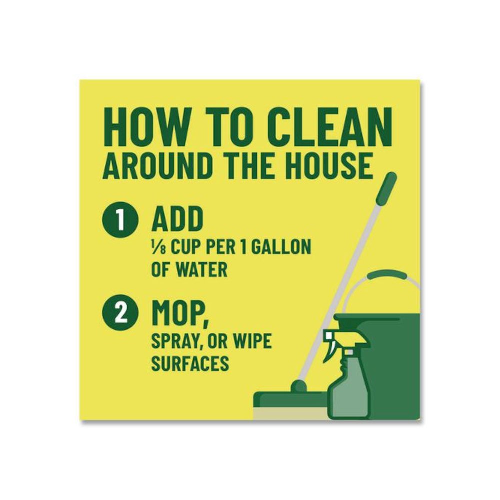 Multi-Surface Cleaner Disinfectant Concentrated, Pine Scent, 80 oz Bottle, 6/Carton. Picture 3