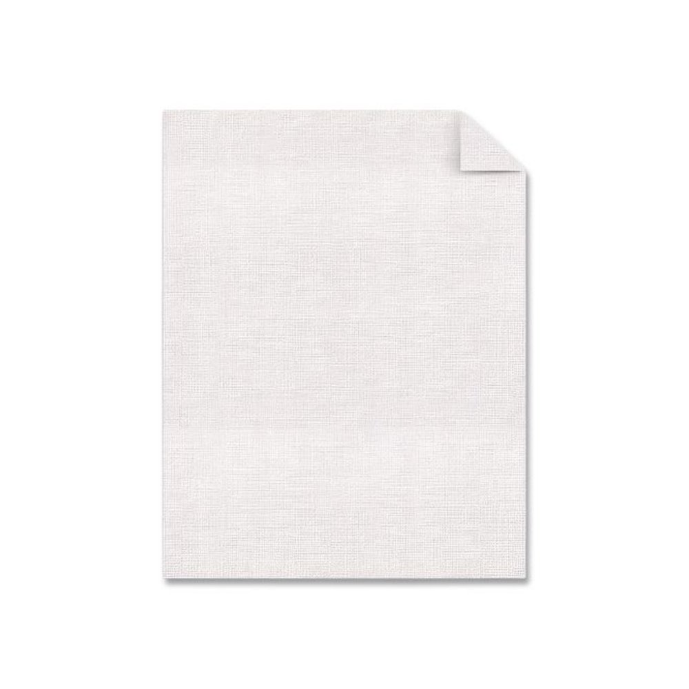 25% Cotton Linen #10 Envelope, Commercial Flap, Gummed Closure, 4.13 x 9.5, White, 250/Box. Picture 3