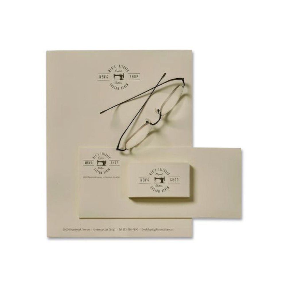 100% Cotton Resume Envelope, #10, Commercial Flap, Gummed Closure, 4.13 x 9.5, Ivory, 50/Box. Picture 3