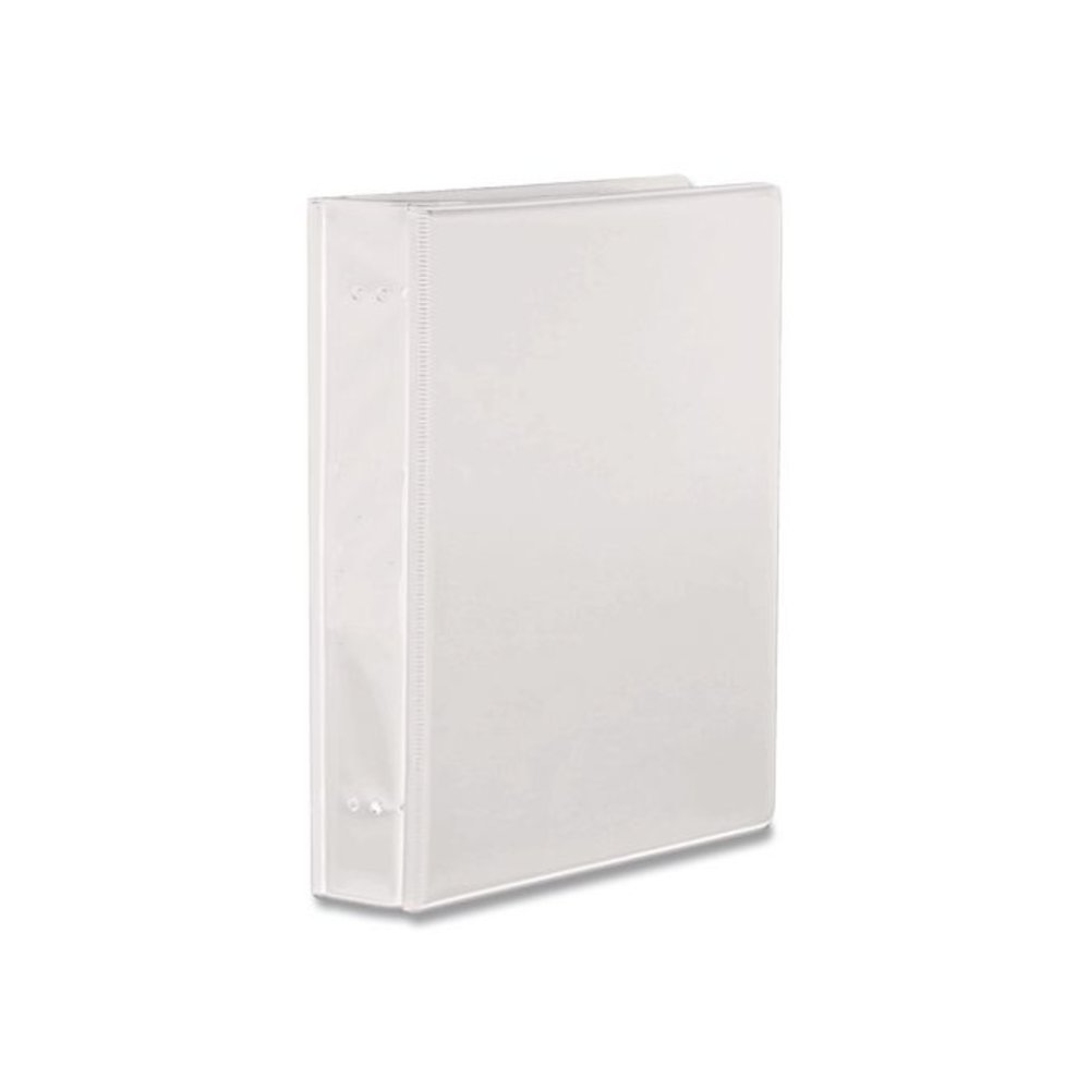 VariCap Expandable Binder, 2 Posts, 6" Capacity, 11 x 8.5, White. Picture 1