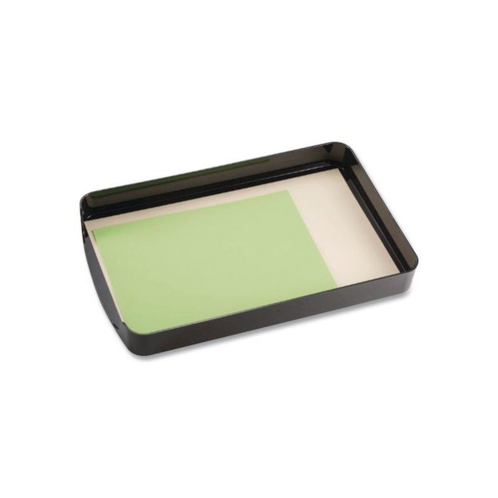2200 Series Front-Loading Desk Tray, 1 Section, Legal Size Files, 10.25" x 15.38" x 2", Black. Picture 5