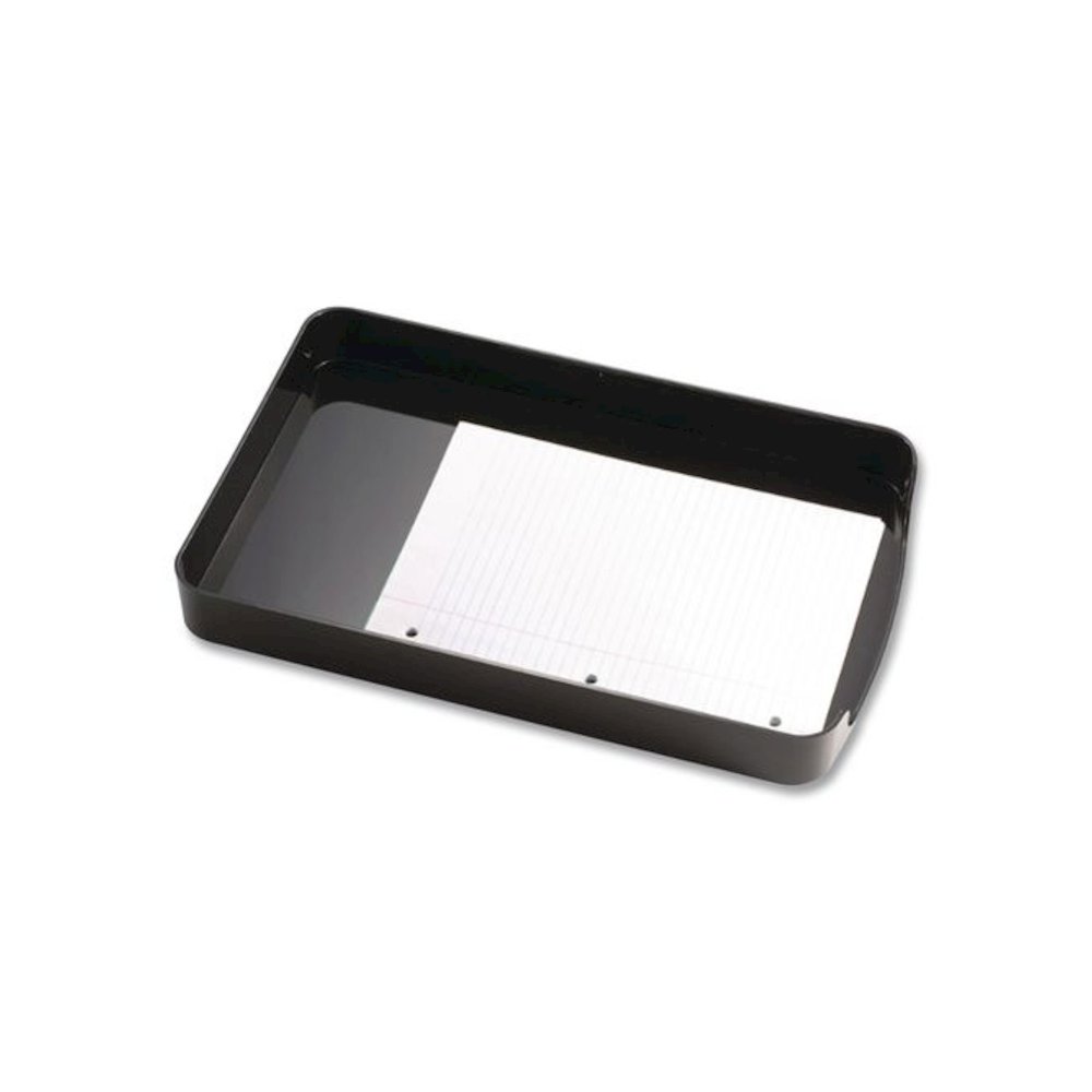2200 Series Front-Loading Desk Tray, 1 Section, Legal Size Files, 10.25" x 15.38" x 2", Black. Picture 4