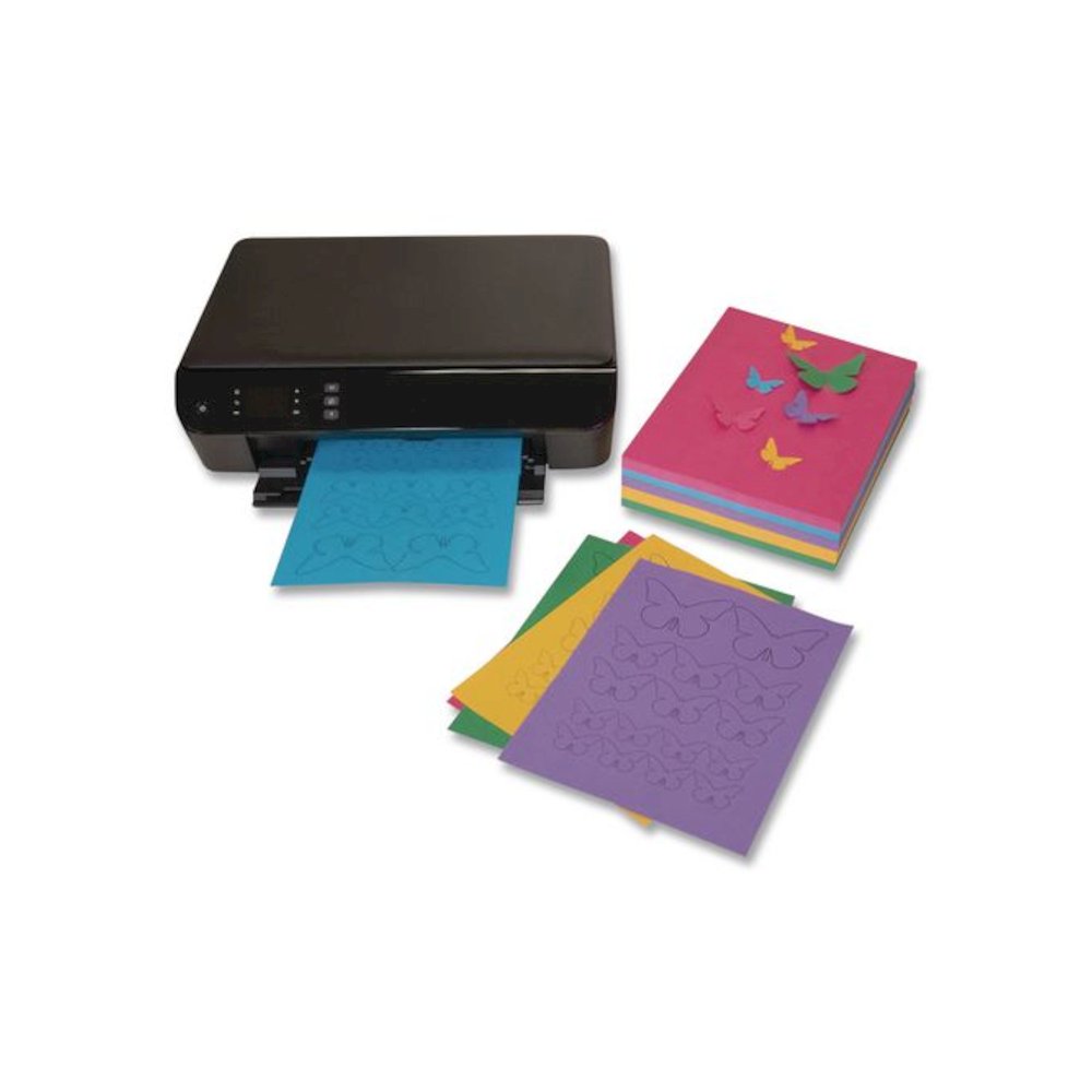 Array Colored Bond Paper, 24 lb Bond Weight, 8.5 x 11, Assorted Designer Colors, 500/Ream. Picture 4