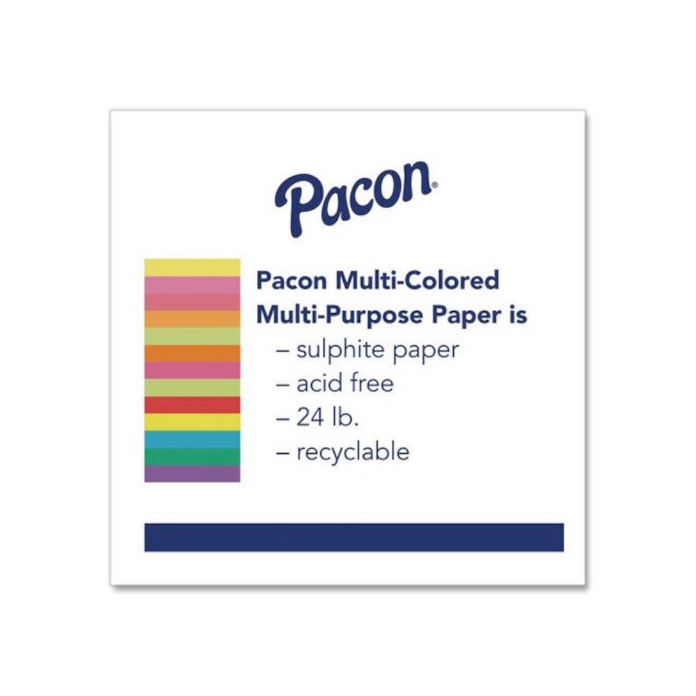 Kaleidoscope Multipurpose Paper, 24 lb Bond Weight, 8.5 x 11, Hyper Coral Red, 500/Ream. Picture 4