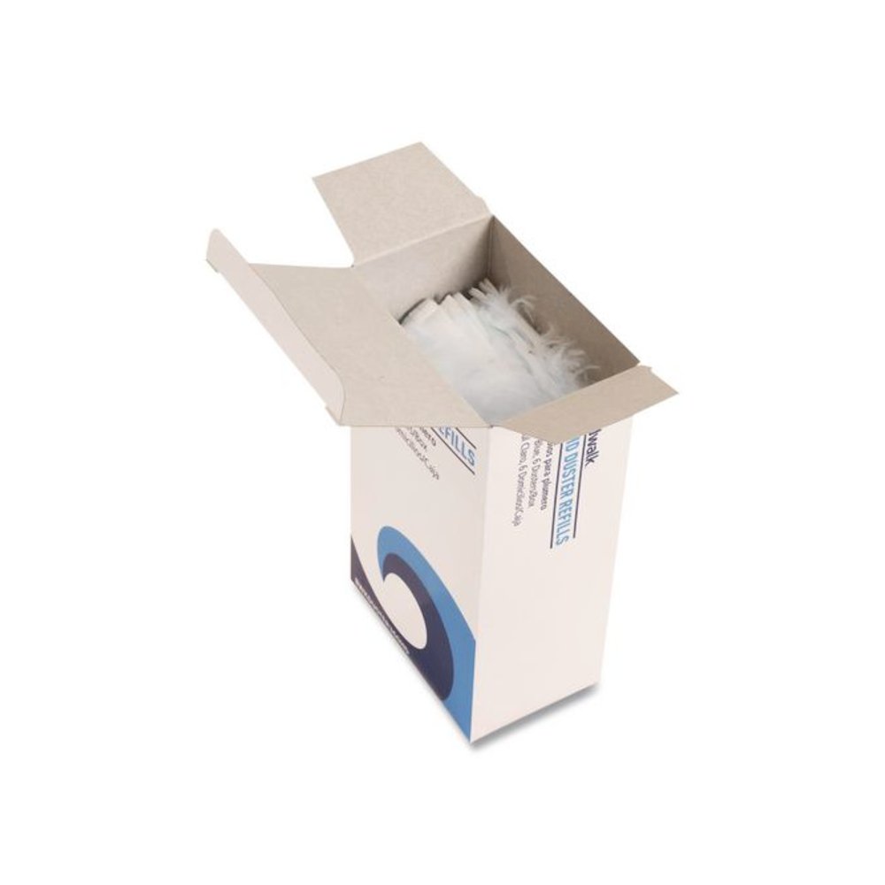 360 HD Duster Refills, Soft Fluffy Fibers, Light Blue, 6 Dusters/Box, 4 Boxes/Carton. Picture 7