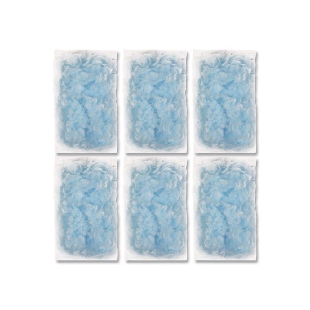 360 HD Duster Refills, Soft Fluffy Fibers, Light Blue, 6 Dusters/Box, 4 Boxes/Carton. Picture 8