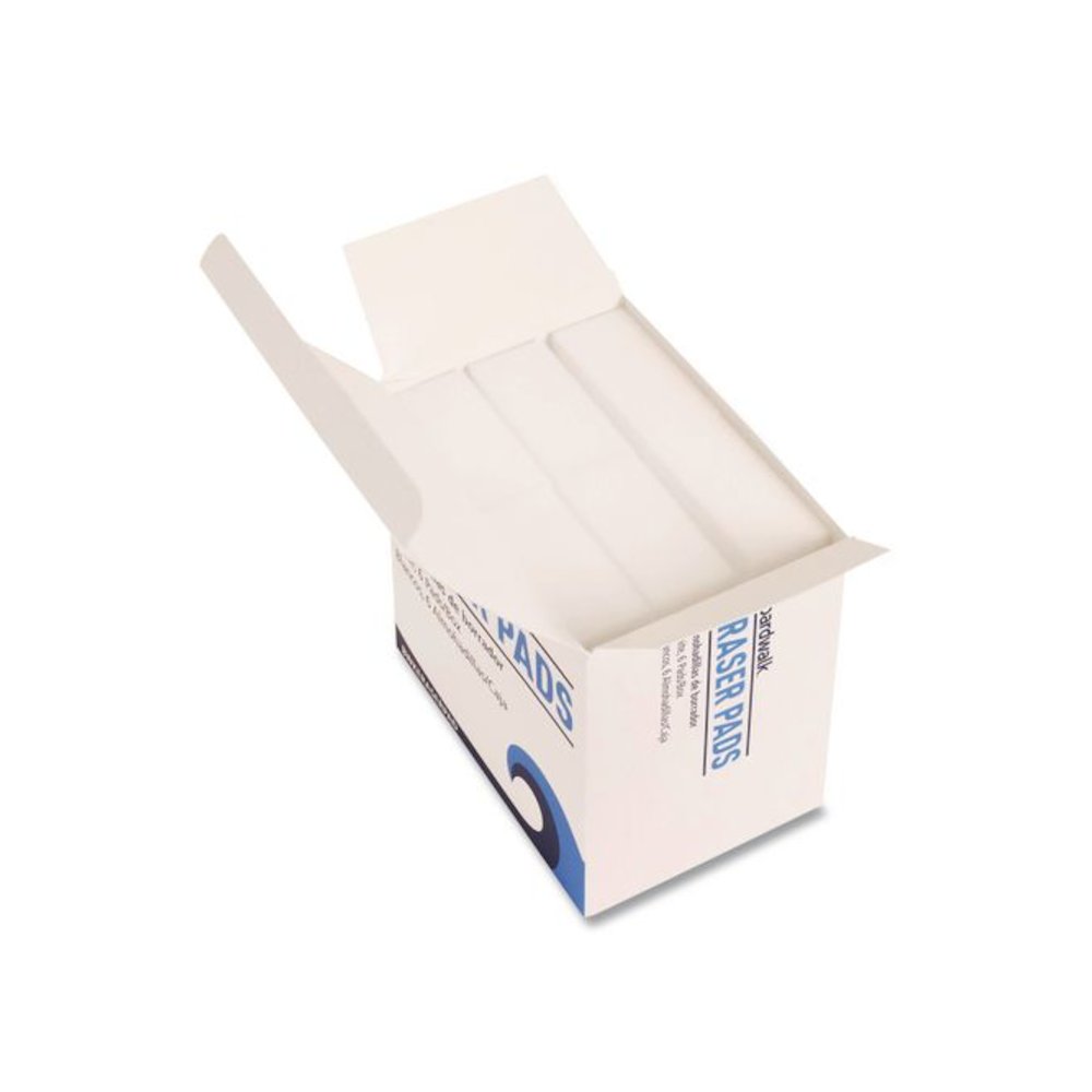 Eraser Pads, 2.5 x 4.5, 1" Thick, White, 6 Pads/Pack, 6 Packs/Carton. Picture 7