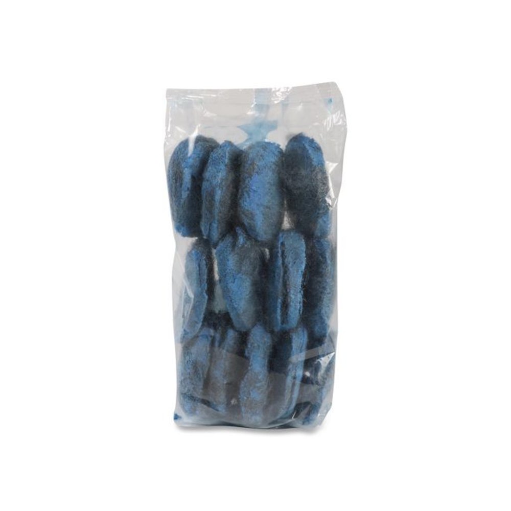 Steel Wool Soap Pads, 3 x 2.5, Blue, 15 Pads/Box, 12 Boxes/Carton. Picture 8