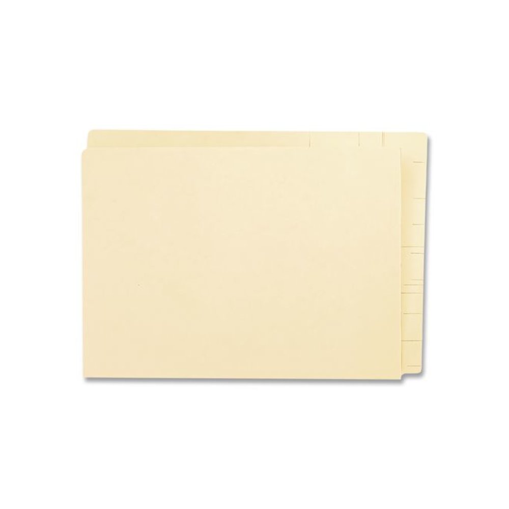 Manila Conversion Folders, Straight Tabs, Letter Size, 0.75" Expansion, Manila, 100/Box. Picture 4