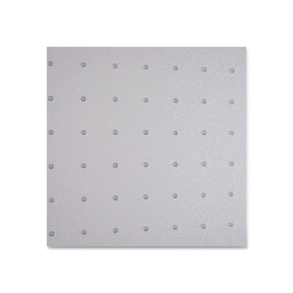 Studded Chair Mat for Flat to Low Pile Carpeted Floors, Rectangular, Beveled Edges, 46" x 60", Clear. Picture 7
