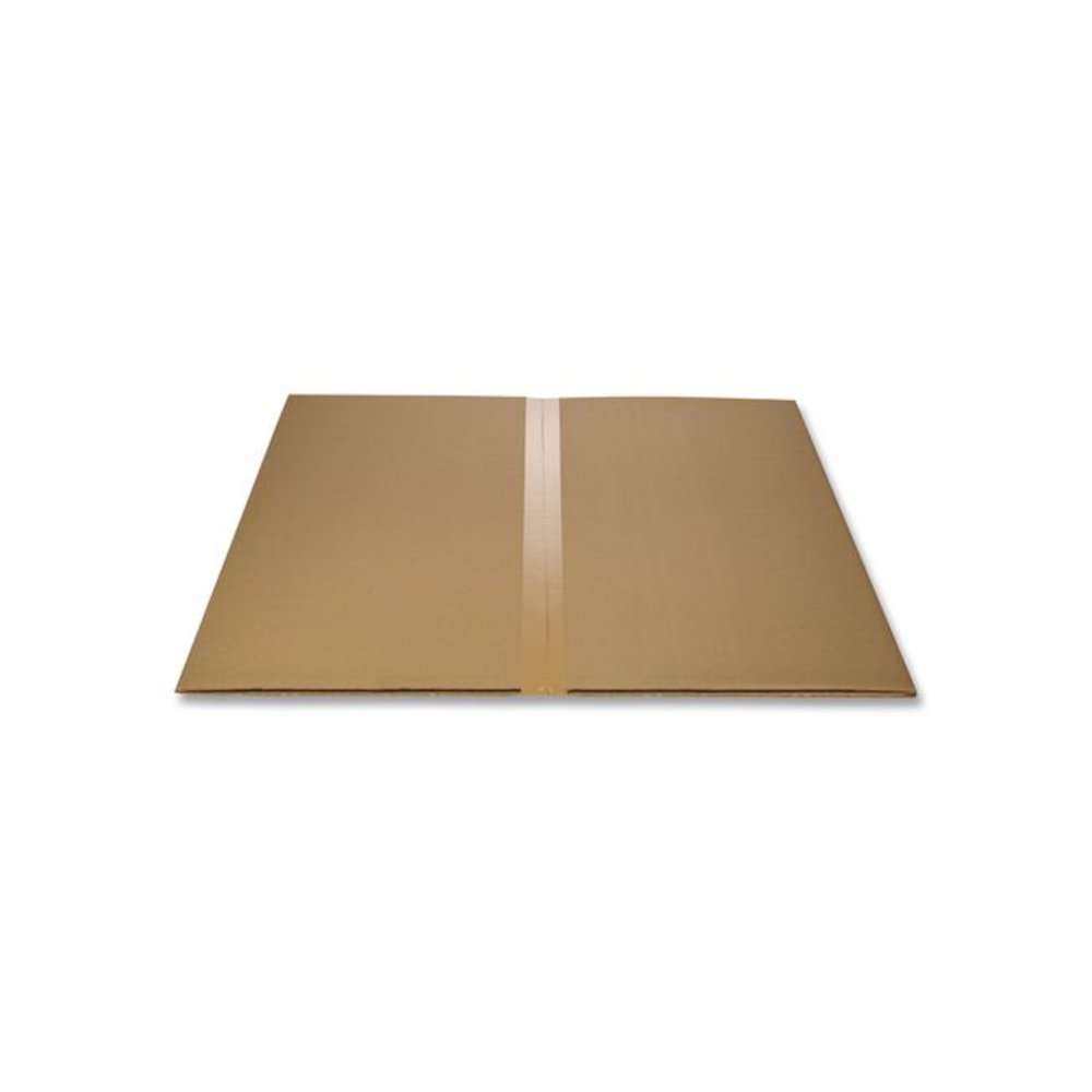 Studded Chair Mat for Flat to Low Pile Carpeted Floors, Rectangular, Beveled Edges, 46" x 60", Clear. Picture 8