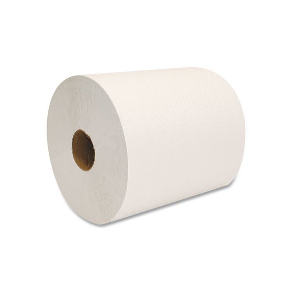Morsoft Universal Roll Towels, 1-Ply, 8" x 1,000 ft, White, 6 Rolls/Carton. Picture 2