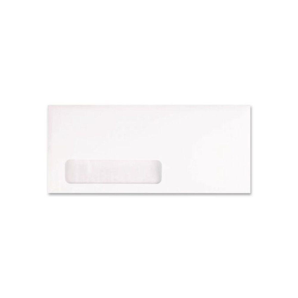 Address-Window Envelope, Lower Left, #10, Commercial Flap, Gummed Closure, 4.13 x 9.5, White, 500/Box. Picture 3