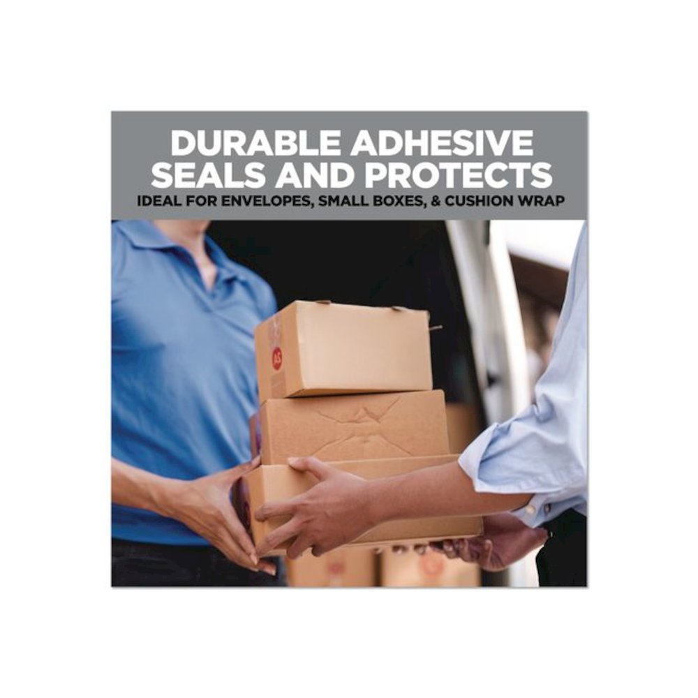 3350 General Purpose Packaging Tape, 3" Core, 1.88" x 54.6 yds, Clear, 3 Rolls/Pack. Picture 6