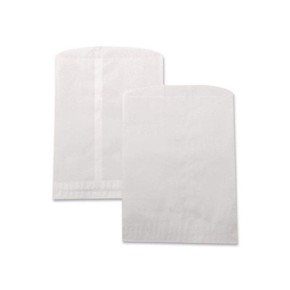 Grocery Bag, 30# Size, 30# Basis Weight, 7.5" x 10.5", White, 500/Box. Picture 1