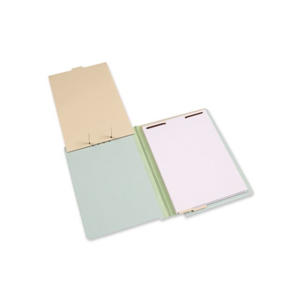 File Divider Set, End Tab: 1/5-Cut, 1 Fastener, Letter Size, Manila, 50/Pack. Picture 4