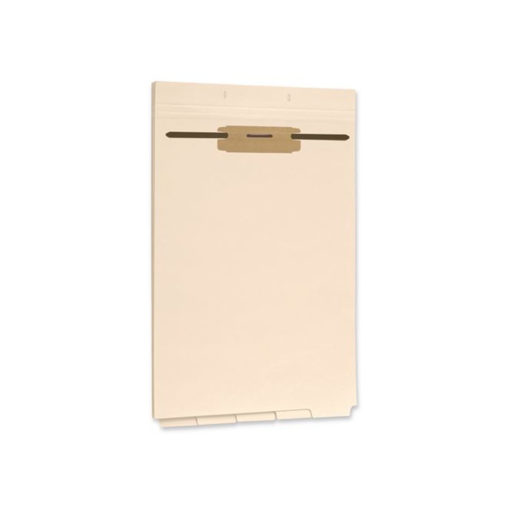 File Divider Set, End Tab: 1/5-Cut, 1 Fastener, Letter Size, Manila, 50/Pack. Picture 1