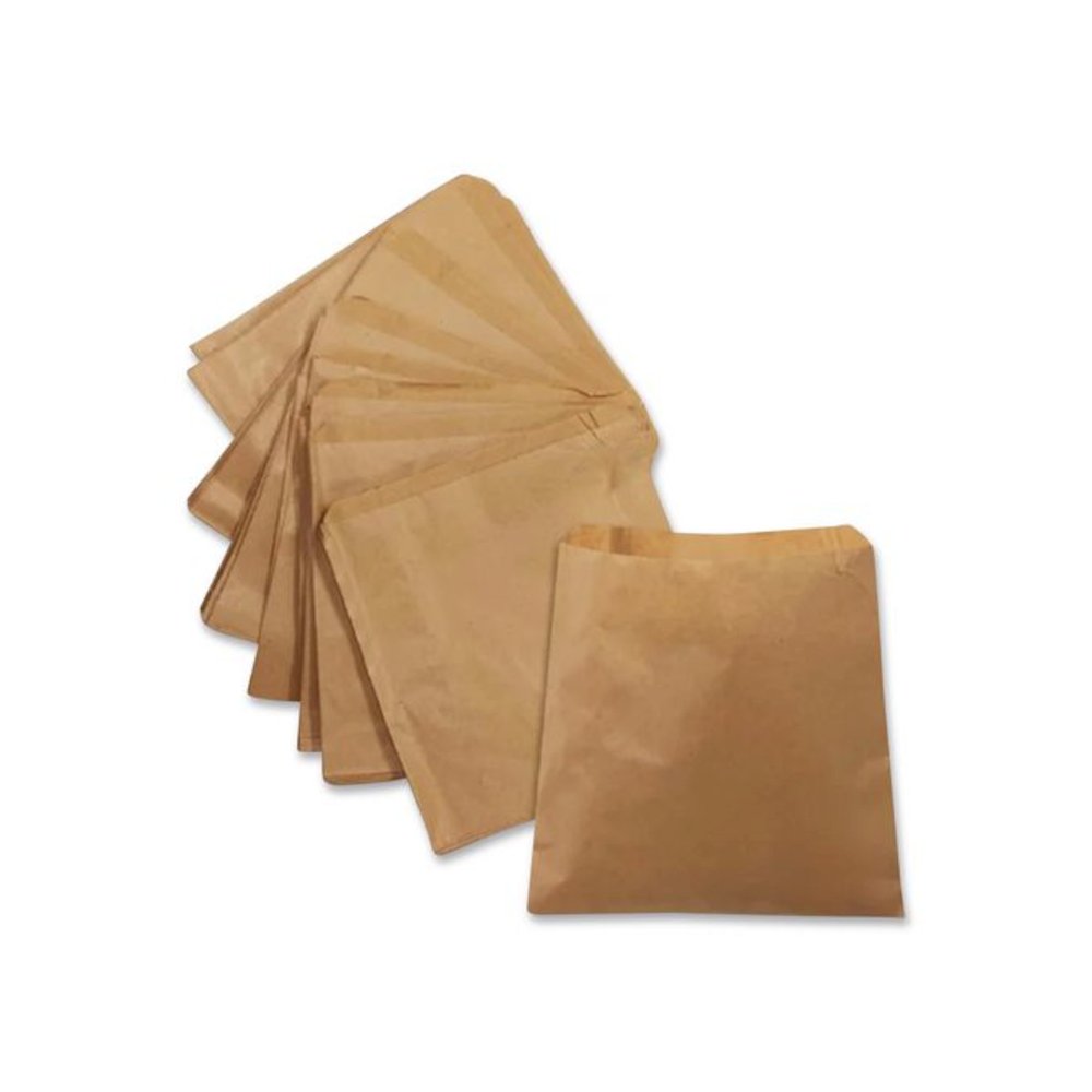 Kraft Paper Bags, 8.5" x 11", Kraft, 2,000/Carton. Picture 4