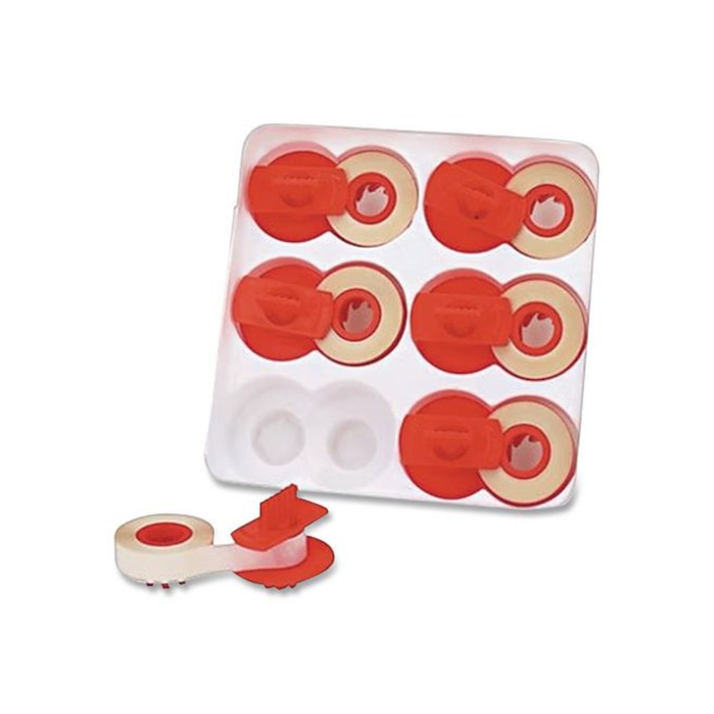 R51816 Compatible Low-Tack Lift-Off Tape, Clear, 6/Box. Picture 3