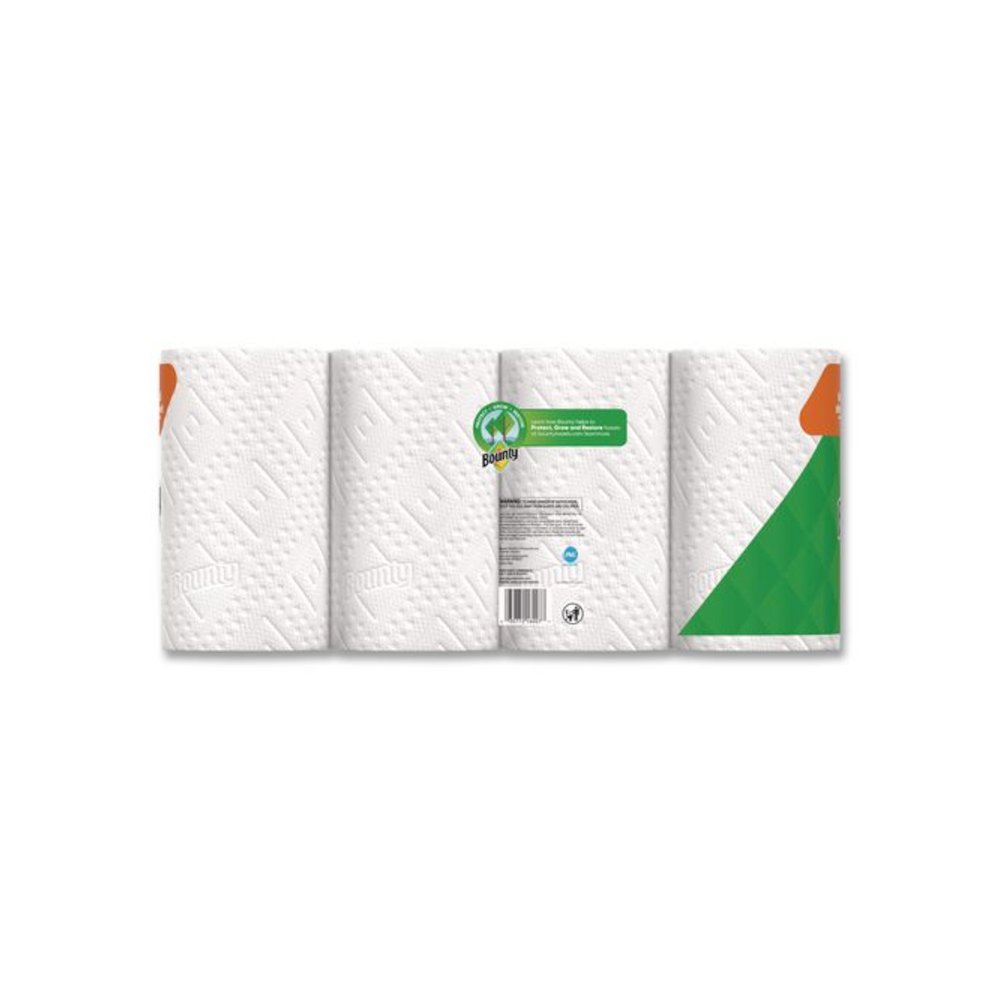 Kitchen Roll Paper Towels, 2-Ply, White, 10.5 x 11, 75 Sheets/Roll, 4 Triple Rolls/Pack, 6 Packs/Carton. Picture 3