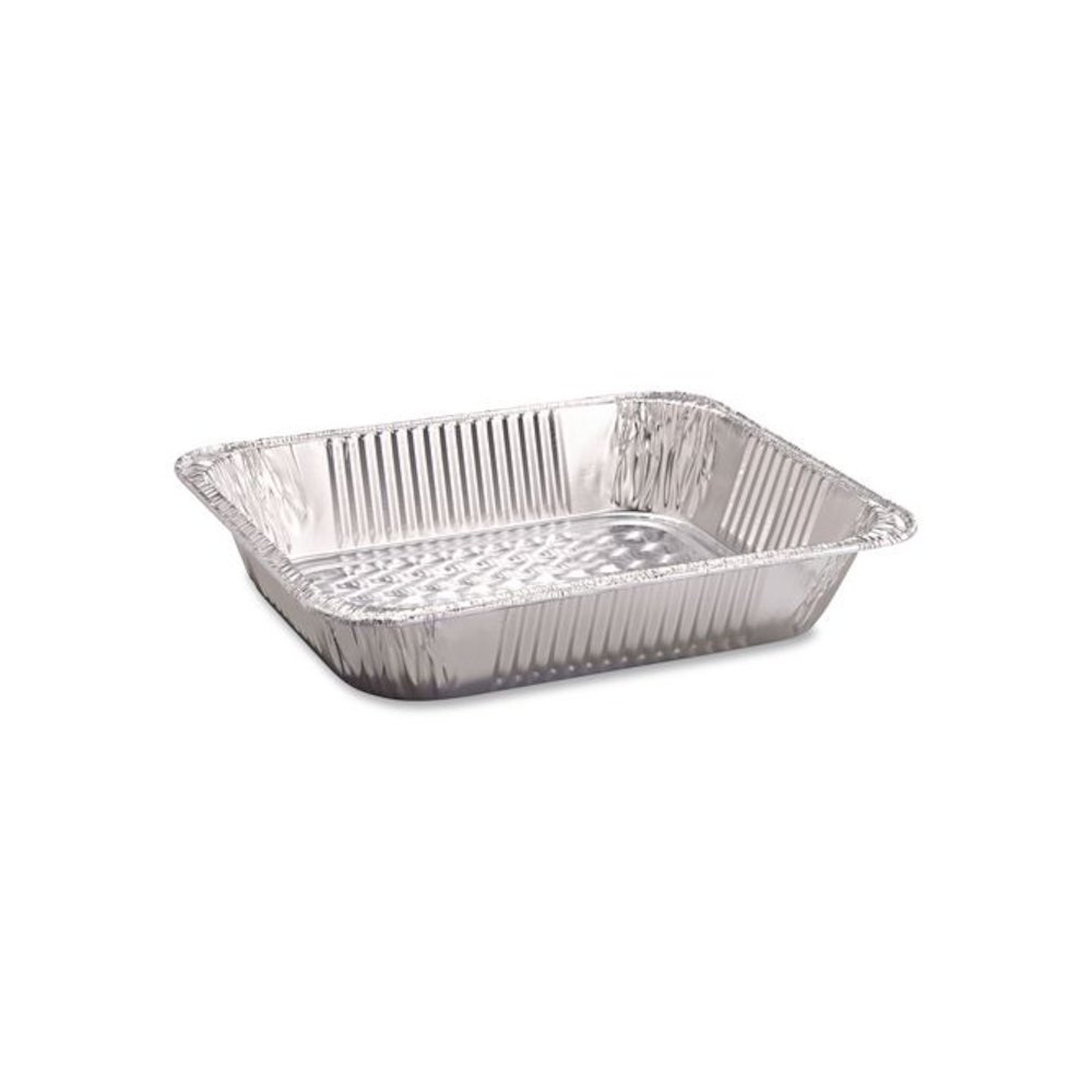 Aluminum Steam Table Pans, Half Size Deep, 2.56" Deep, 10.38 x 12.75, 100/Carton. Picture 3