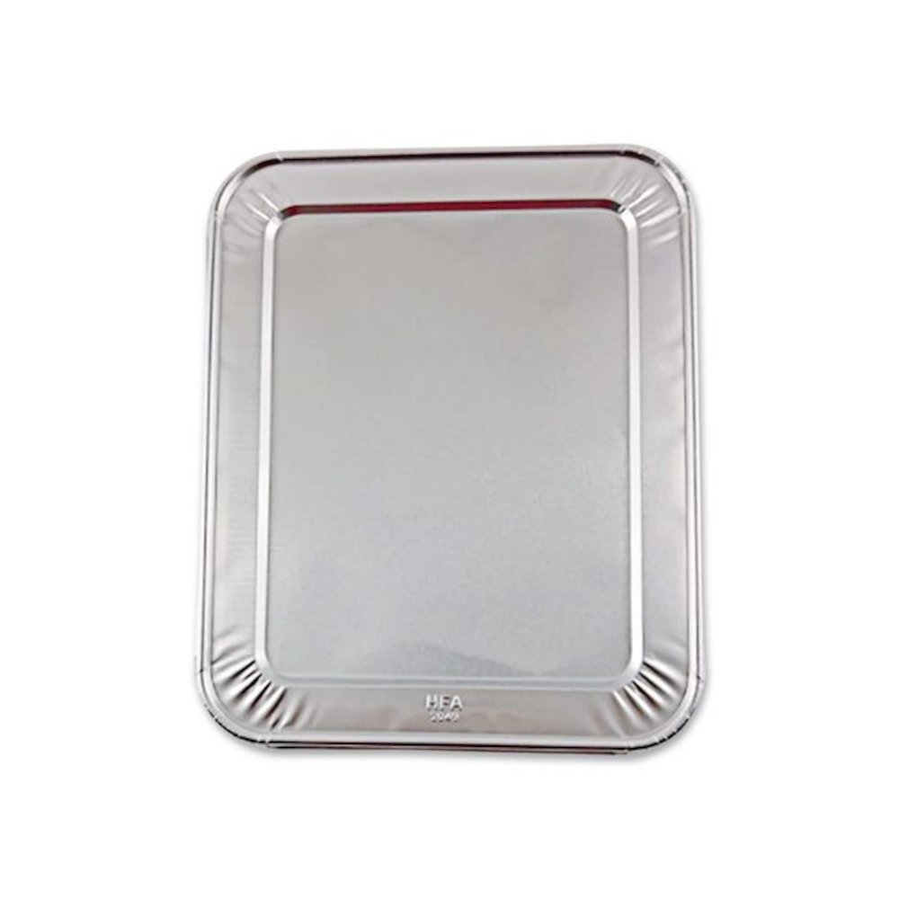 Steam Pan Foil Lids, Fits Half-Size Pan, 25 Gauge, 12.81 x 10.44, 100/Carton. Picture 3