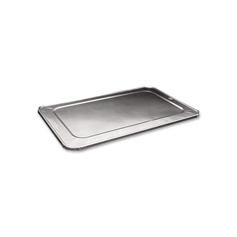 Steam Pan Foil Lids, Fits Full-Size Pan, 45 Gauge, 12 x 20.81, 50/Carton. Picture 3