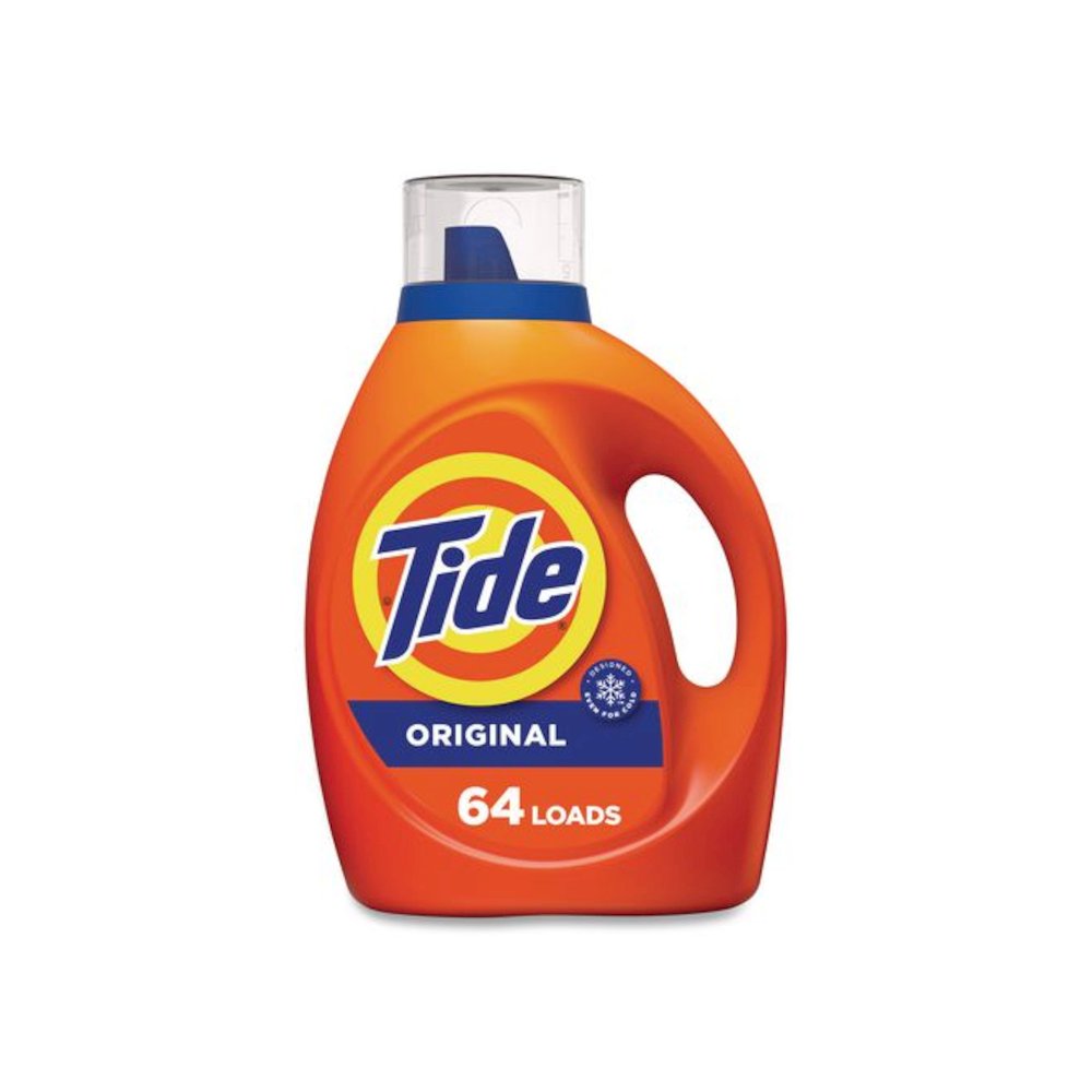 HE Laundry Detergent, Original Scent, Liquid, 64 Loads, 80 oz Bottle, 4/Carton. Picture 3