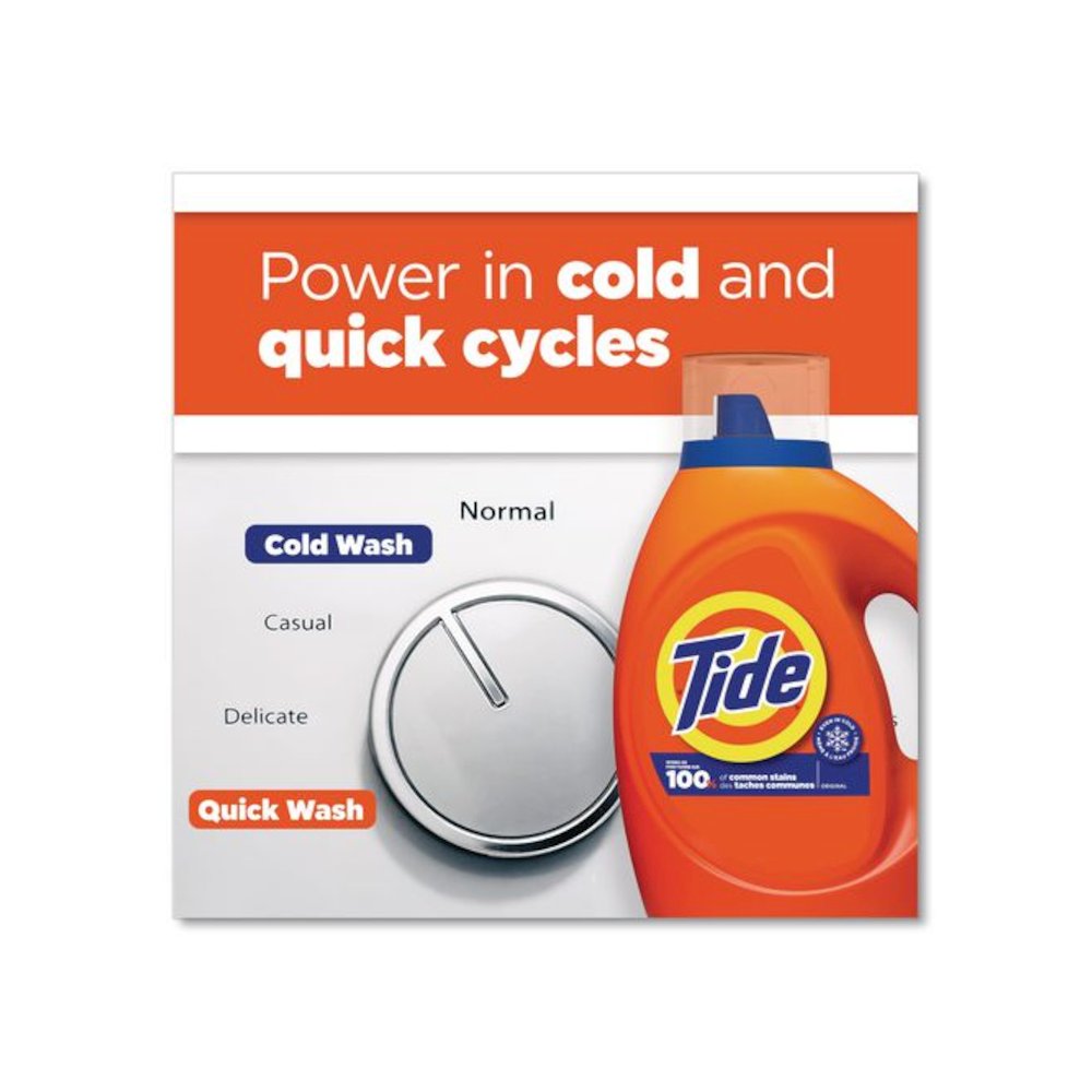 HE Laundry Detergent, Original Scent, Liquid, 64 Loads, 80 oz Bottle, 4/Carton. Picture 9