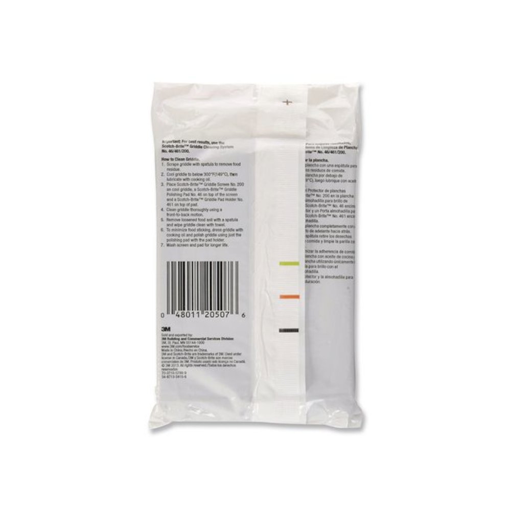 Griddle Screen 200, 4 x 5.5, Gray, 20/Pack. Picture 3