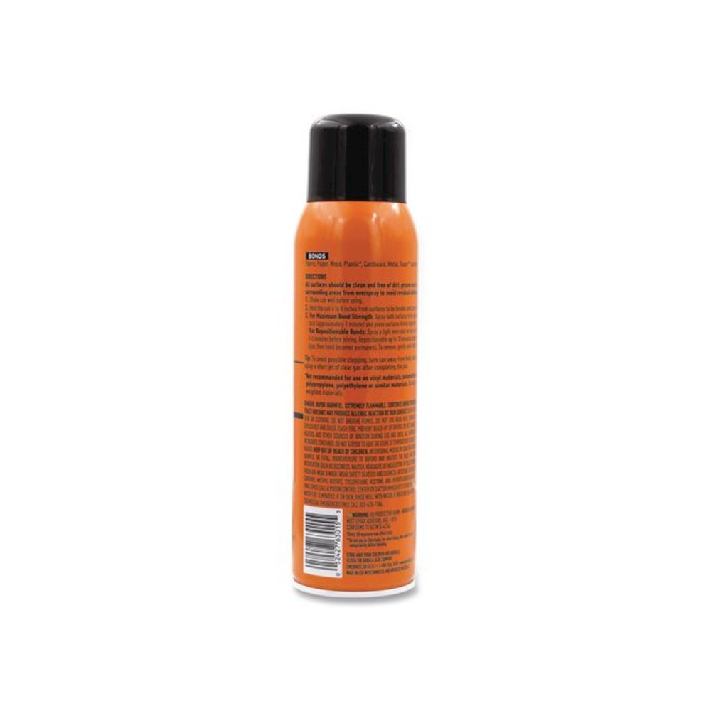 Spray Adhesive, 14 oz, Dries Clear. Picture 2
