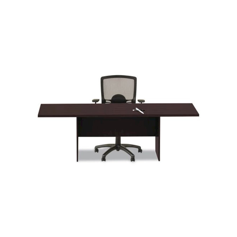 Alera Valencia Series Conference Table, Rectangular, 94.5w x 41.38d x 29.5h, Espresso. Picture 4