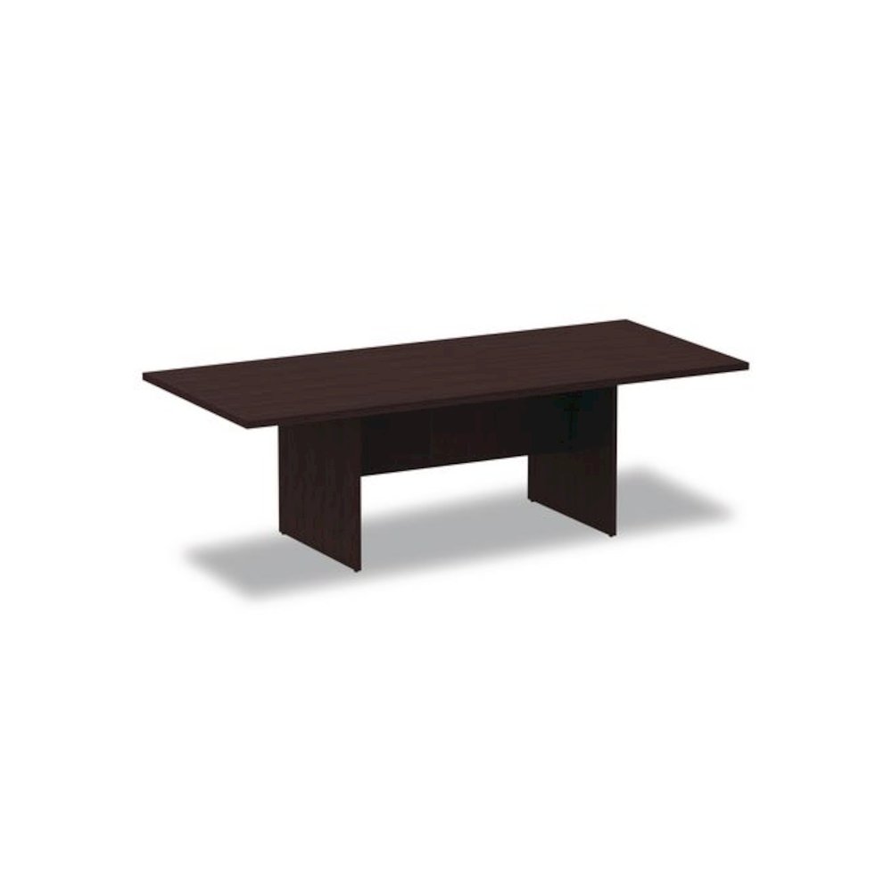 Alera Valencia Series Conference Table, Rectangular, 94.5w x 41.38d x 29.5h, Espresso. Picture 3