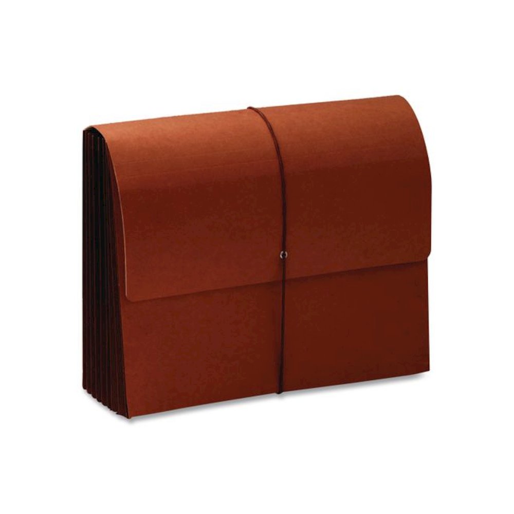 Earthwise by Pendaflex Recycled Indexed Expanding File, 31 Sections, 1/31-Cut Tabs, Letter Size, Red Fiber. Picture 4