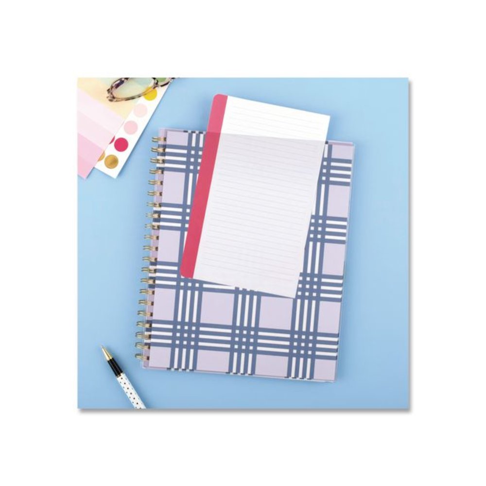 Simplified Planner by Emily Ley: Academic Weekly/Monthly Book, 11 x 8.5, Lilac Plaid Cover, 12-Month: July 2025 to June 2026. Picture 5