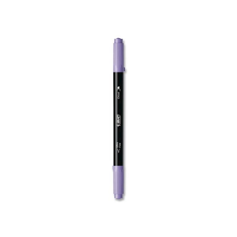 Intensity Dual-Tip Highlighters, Assorted Ink Colors, Chisel/Needle Tips, Black Barrel, 6/Pack. Picture 7