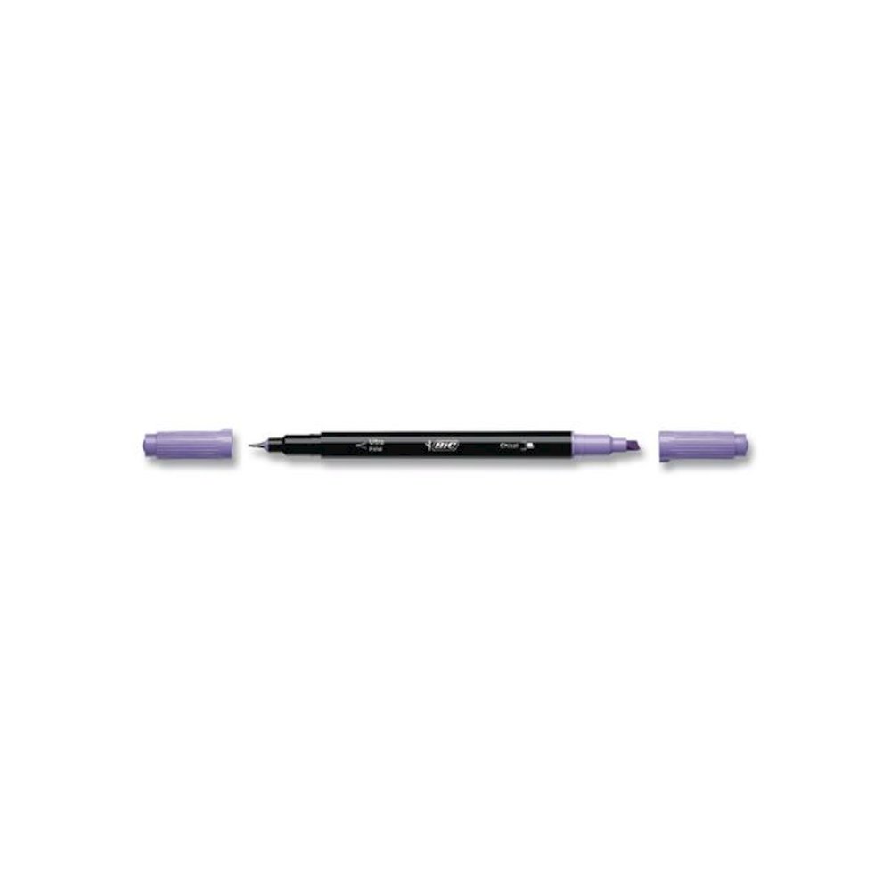 Intensity Dual-Tip Highlighters, Assorted Ink Colors, Chisel/Needle Tips, Black Barrel, 6/Pack. Picture 8