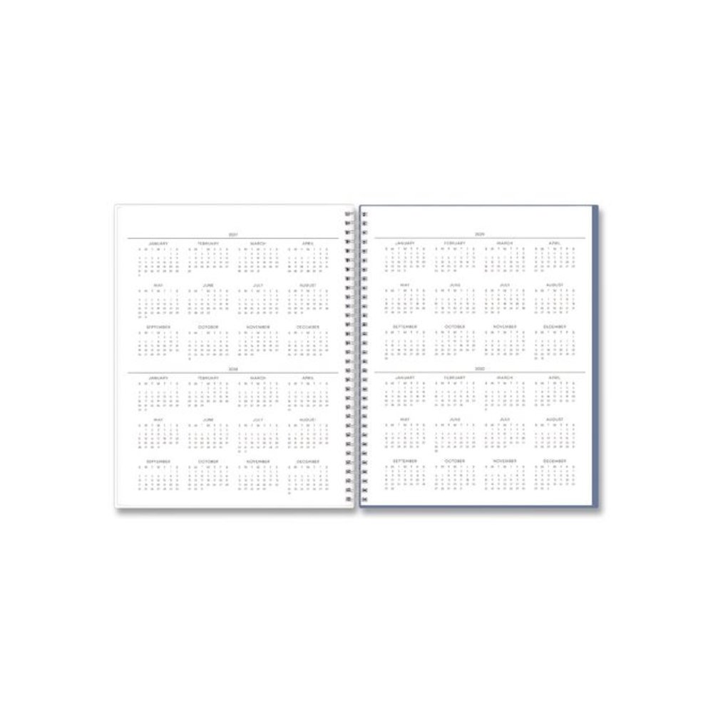 Tanya Blue Academic Year Daily Planner, Abstract Artwork, 11 x 8.5, Multicolor Cover, Supports Four Academic Years: 2025-2028. Picture 4