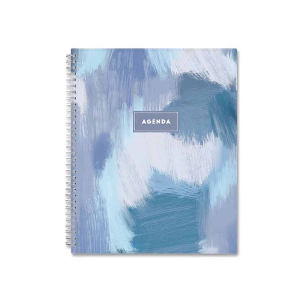 Tanya Blue Academic Year Daily Planner, Abstract Artwork, 11 x 8.5, Multicolor Cover, Supports Four Academic Years: 2025-2028. Picture 1