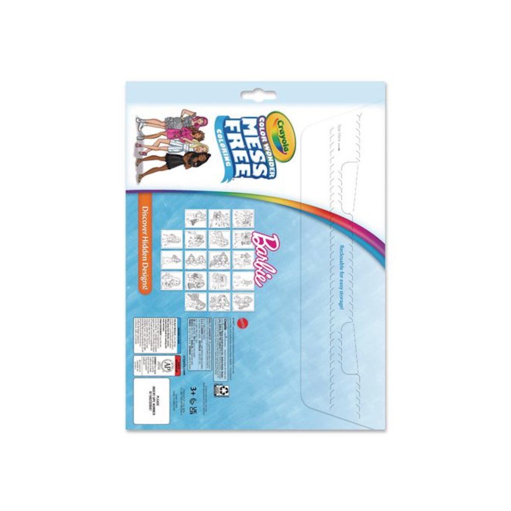 Color Wonder Barbie Coloring Pad and Markers, Ages 3 and Up, 18 Pages. Picture 2