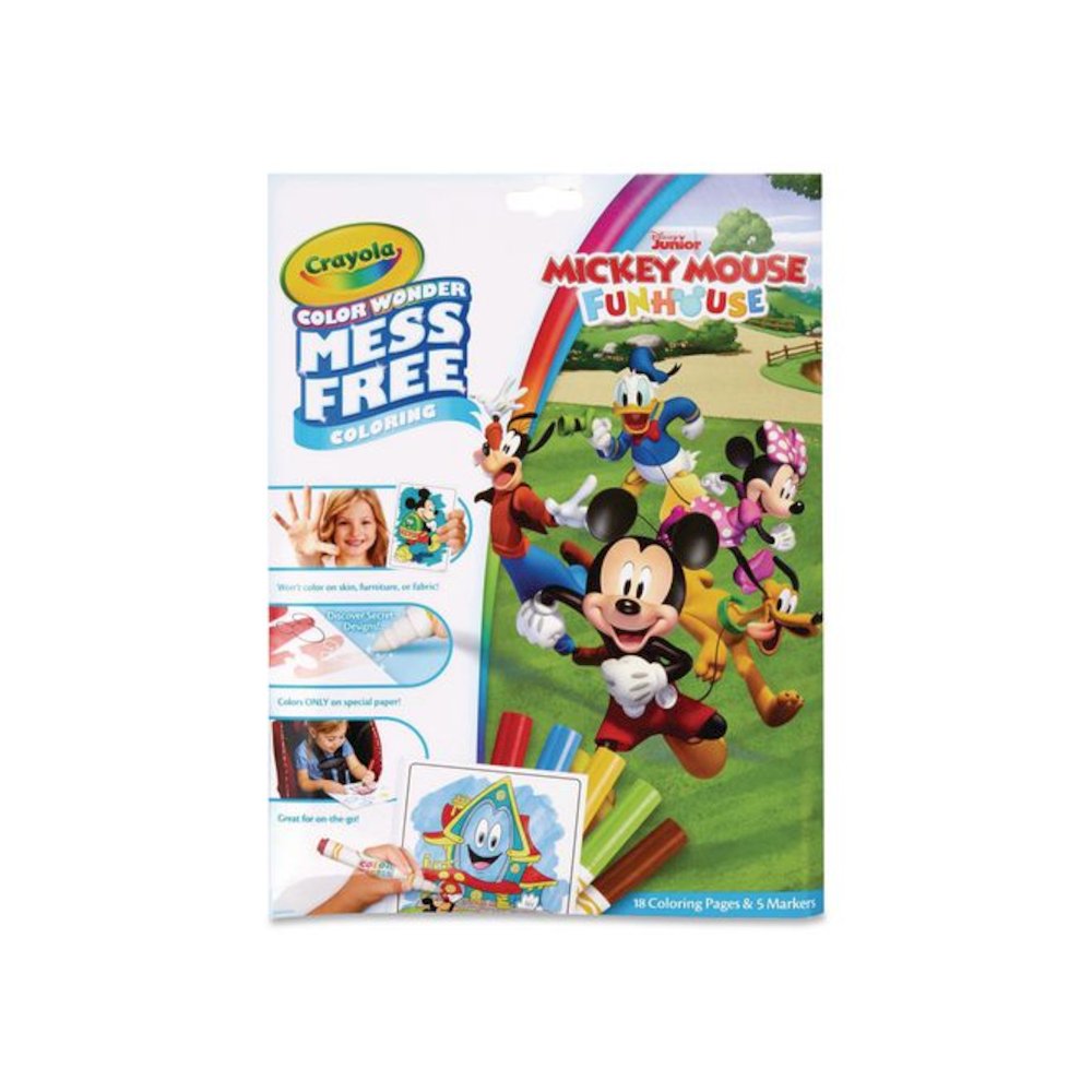 Color Wonder Mickey Mouse Clubhouse Coloring Book, Ages 3 and Up, 18 Pages. Picture 1