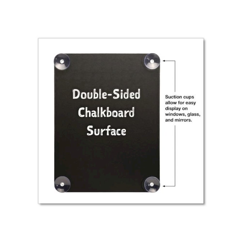 Window Chalkboard, Black Surface, 10.5 x 14. Picture 5