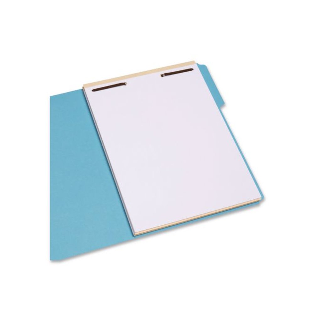 File Divider Set, End Tab: Straight, 1 Fastener, Letter Size, Manila, 100/Box. Picture 4